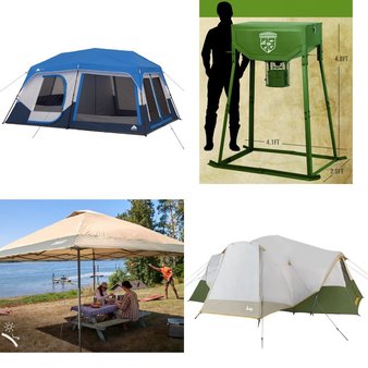Pallet – 9 Pcs – Camping & Hiking, Hunting – Customer Returns – Ozark Trail, Mossy, Ozark, Slumberjack