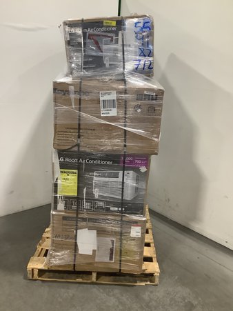 1 Pallets – 8 Pcs – Air Conditioners – Untested Customer Returns – Major Retailer