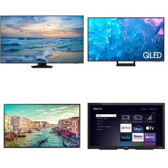 Flash Sale! 6 Pcs – LED/LCD TVs (48″ – 85″) – Refurbished (GRADE A) – Samsung, Element Electronics