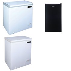 Pallet - 4 Pcs - Freezers, Refrigerators - Customer Returns - Thomson, Galanz