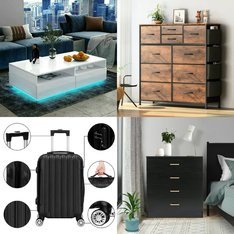 Pallet - 13 Pcs - Unsorted, Vacuums, Living Room, Bedroom - Customer Returns - Hommpa, Ktaxon, MOOSOO, Zimtown