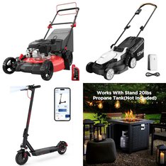 Pallet - 9 Pcs - Mowers, Unsorted, Camping & Hiking, Patio - Customer Returns - KingCamp, LiTHELi, LACOO, PowerSmart