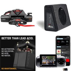 Pallet - 109 Pcs - Automotive Accessories, Power, Automotive Parts, Back up & Dashboard Cameras - Customer Returns - EverStart, AutoDrive, Auto, Stanley
