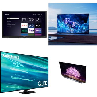36 Pcs – LED/LCD TVs – Refurbished (GRADE A, GRADE B) – Samsung, Sony, VIZIO, Element Electronics