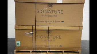 Pallet – 2 Pcs – Hardware, Bedroom – Open Box Like New – Signature Hardware
