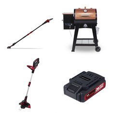 Pallet - 8 Pcs - Trimmers & Edgers, Power Tools, Grills & Outdoor Cooking, Hedge Clippers & Chainsaws - Customer Returns - Hyper Tough, Pit Boss
