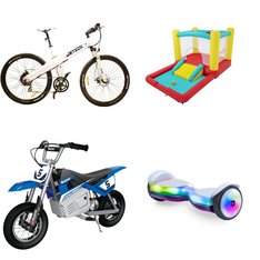 Pallet - 11 Pcs - Powered, Not Powered, Cycling & Bicycles, Game Room - Customer Returns - Razor Power Core, Razor, Jetson Electric, MD Sports