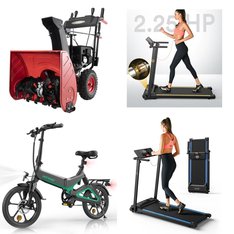 Pallet - 10 Pcs - Exercise & Fitness, Vehicles, Unsorted, Cycling & Bicycles - Customer Returns - UREVO, Clovercat, Hitway, EVERCROSS
