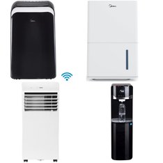 Pallet - 13 Pcs - Humidifiers / De-Humidifiers, Air Conditioners, Bar Refrigerators & Water Coolers - Overstock - Midea