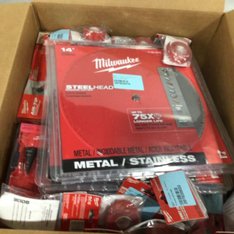 1 Parcel Box - 65 Pcs - Milwaukee Tools - Untested Customer Returns - Major Retailer