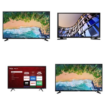 Truckload – 20 Pallets – 183 Pcs – TVs – Tested Not Working (Cracked Display) – Samsung, TCL, HISENSE, LG
