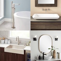 Pallet – 10 Pcs – Unsorted, Kitchen & Bath Fixtures, Hardware, Bath – Open Box Like New – Signature Hardware