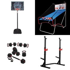 Pallet - 7 Pcs - Exercise & Fitness, Outdoor Sports, Game Room - Customer Returns - CAP, LIFETIME PRODUCTS, FitRx, EastPoint Sports
