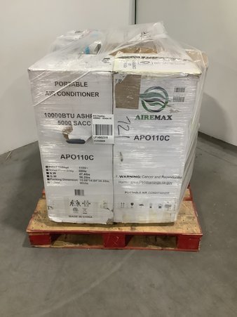 1 Pallets – 6 Pcs – Air Conditioners – Untested Customer Returns – Major Retailer