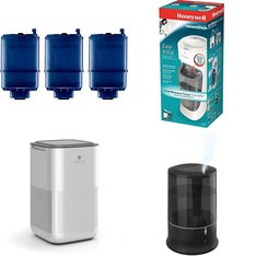 Pallet - 63 Pcs - Humidifiers / De-Humidifiers, Kitchen & Dining, Kettles & Ice Tea Makers, Hardware - Customer Returns - Honeywell, Kaz, PUR, Medify Air