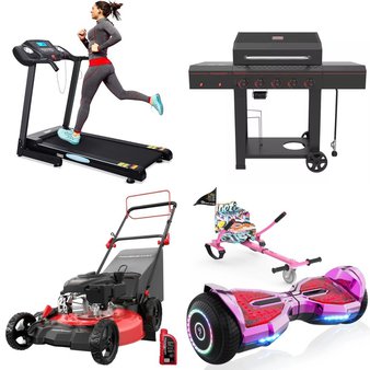 Pallet – 7 Pcs – Vehicles, Powered, Patio, Exercise & Fitness – Customer Returns – Jinhua Smart Electric Technology, Funcid, Funtok, Gymax