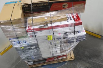 1 Pallet – 23 Pcs – New Patio, Mowers, Storage & Organization, Pet Toys & Pet Supplies – New and New Damaged Box – Walmart