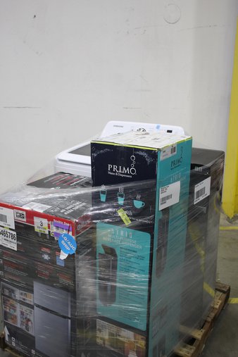 3 Pallets – 19 Pcs – Bar Refrigerators & Water Coolers, Freezers – Untested Customer Returns – Walmart