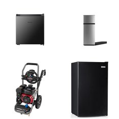 Pallet - 8 Pcs - Freezers, Pressure Washers, Refrigerators - Customer Returns - HISENSE, Black Max, Igloo, ELEMENT