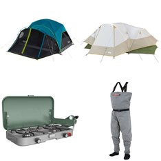 Pallet - 39 Pcs - Camping & Hiking, Optics / Binoculars, Automotive Accessories, Safety Clothing & Equipment - Customer Returns - National Geographic, Coleman, Quechua, Drift