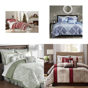Pallet – 24 Pcs – Bedding Sets – Like New – Madison Park, Fieldcrest, Home Essence, MODERN HEIRLOOM