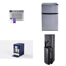 Pallet - 9 Pcs - Bar Refrigerators & Water Coolers, Refrigerators, Freezers, Ice Makers - Customer Returns - Galanz, Primo, Arctic King, Frigidaire