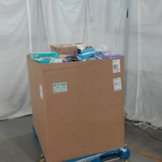1 Pallets - 52 Pcs - New Diapers & Wipes, Home Health Care, Kitchen & Dining, Cleaning Supplies - New and New Damaged Box - Walmart