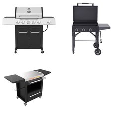 Pallet – 3 Pcs – Grills & Outdoor Cooking – Customer Returns – Expert Grill, Blackstone