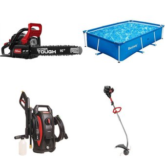 Pallet – 12 Pcs – Trimmers & Edgers, Pressure Washers, Other, Accessories – Customer Returns – Hyper Tough, Ozark Trail, Great Value, Suncast Corporation