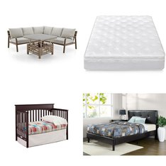 3 Pallets - 92 Pcs - New Diapers & Wipes, Kitchen & Dining, Lighting & Light Fixtures, Baby - New and New Damaged Box - Walmart