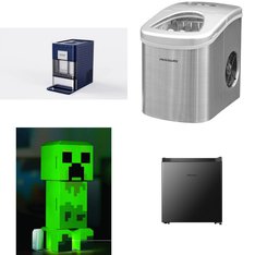 Pallet - 11 Pcs - Bar Refrigerators & Water Coolers, Ice Makers, Freezers - Customer Returns - Minecraft, Frigidaire, HISENSE
