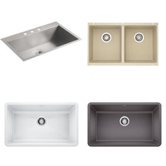 Pallet - 11 Pcs - Hardware, Kitchen & Bath Fixtures - Customer Returns - Kohler, Blanco, ELKAY, ProFlo