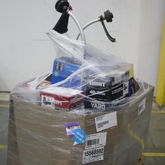 3 Pallets - 87 Pcs – Automotive Accessories, Trimmers & Edgers, Safes, Power - Untested Customer Returns - Walmart