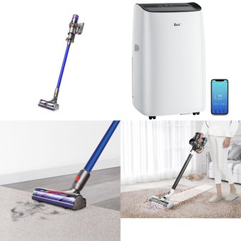 Pallet – 41 Pcs – Vacuums, Automotive Accessories – Damaged / Missing Parts / Tested NOT WORKING – Shark, Tineco, EverStart, Dyson