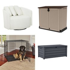 Pallet - 11 Pcs - Living Room, Pet Toys & Pet Supplies, Storage & Organization, Tennis & Racquet - Overstock - Keter, Solutions