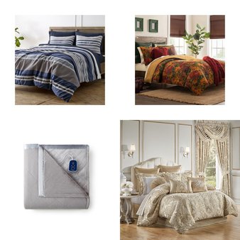 Pallet – 30 Pcs – Bedding Sets – Like New – Madison Park, Casual Comfort, Home Essence, Blue Loom