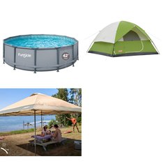 Pallet - 6 Pcs - Pools & Water Fun, Camping & Hiking - Customer Returns - Funsicle, Coleman