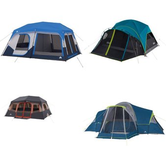 Pallet – 25 Pcs – Camping & Hiking – Customer Returns – Ozark Trail, Coleman, Ozark, The Coleman Company, Inc.