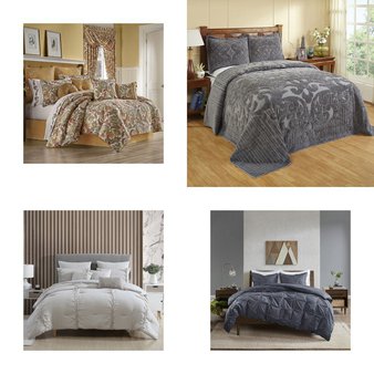 Pallet – 27 Pcs – Bedding Sets – Like New – Madison Park, Home Essence, Chic Home, Serta