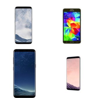 71 Pcs – Samsung Mobile & Smartphones – Refurbished (GRADE A – Activated) – Models: SM-G950UZKAXAA, SM-G955U, SM-J710MN/DS, PSN101037-1