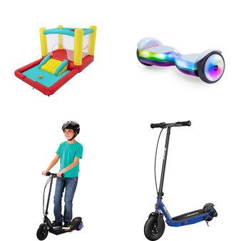 Pallet – 11 Pcs – Powered, Outdoor Play, Action Figures, Vehicles, Trains & RC – Customer Returns – Play Day, Razor, Jetson, Spin Master