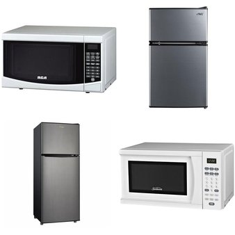 Pallet – 8 Pcs – Microwaves – Customer Returns – RCA, WHIRLPOOL, Arctic King, Sunbeam