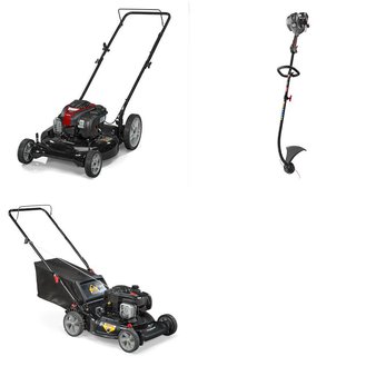 Pallet – 5 Pcs – Lawn Mowers – Customer Returns – Murray, Black Max
