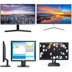 Pallet - 4 Pcs - Monitors - Customer Returns - ELEMENT, DELL, Samsung, AOC