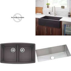 Pallet - 13 Pcs - Hardware, Kitchen & Bath Fixtures, Kitchen & Dining - Customer Returns - Kohler, ELKAY, ProFlo, TOTO USA