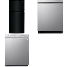 4 Pcs - Refrigerators - Like New - Frigidaire, LG