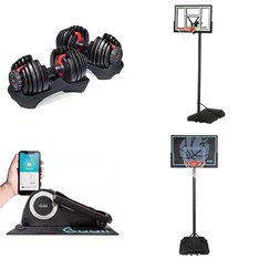 Pallet - 7 Pcs - Outdoor Sports, Exercise & Fitness, Massagers & Spa - Customer Returns - Bowflex, LIFETIME PRODUCTS, Lifetime, EastPoint Sports