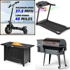 Pallet - 14 Pcs - Exercise & Fitness, Unsorted, Grills & Outdoor Cooking, Vehicles - Customer Returns - KingChii, GEARSTONE, Gymax, UHOMEPRO