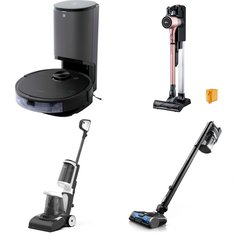 Pallet – 15 Pcs – Vacuums – Customer Returns – Ecovacs Robotics, Hoover, Wyze, Tzumi