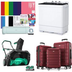 Pallet - 13 Pcs - Luggage, Fans, Snow Removal, Laundry - Customer Returns - Travelhouse, LiTHELi, Dreo, Lasko